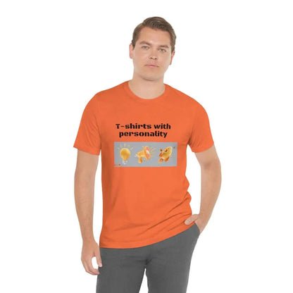 This T-shirt for people with personality is a unique custom t-shirt designed for people with personality. We source products from different brands, design and order the design to be printed with the help of renowned print-on-demand suppliers.