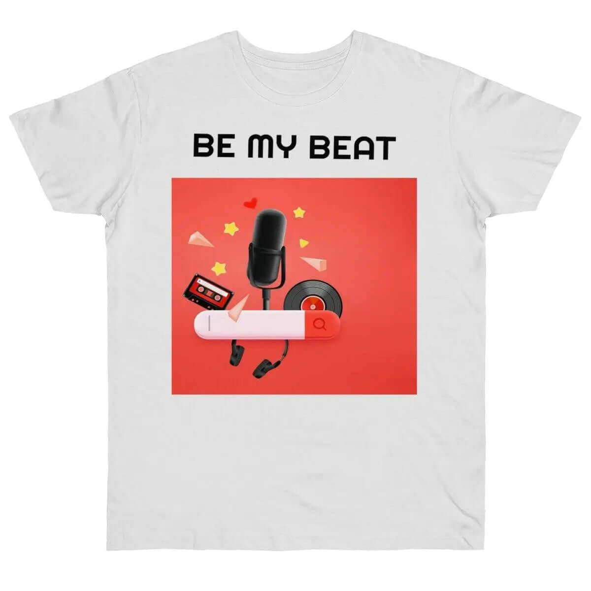 This Microphone shirt for music lovers is a unique custom t-shirt designed for people with personality. We source products from different brands, design and order the design to be printed with the help of renowned print-on-demand suppliers.