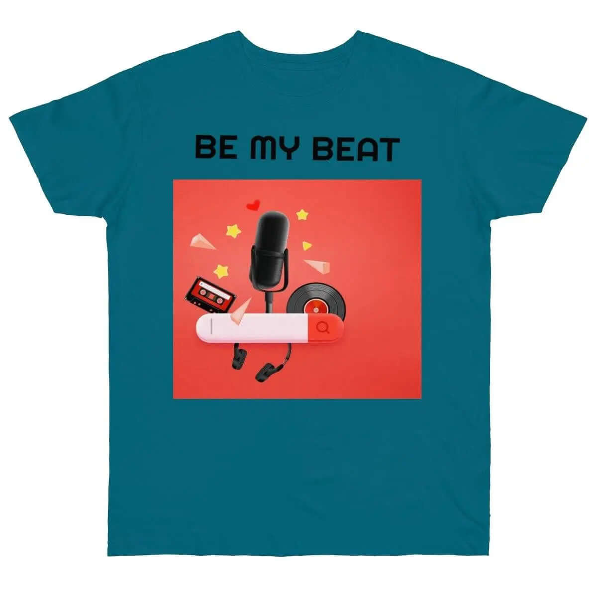 This Microphone shirt for music lovers is a unique custom t-shirt designed for people with personality. We source products from different brands, design and order the design to be printed with the help of renowned print-on-demand suppliers.