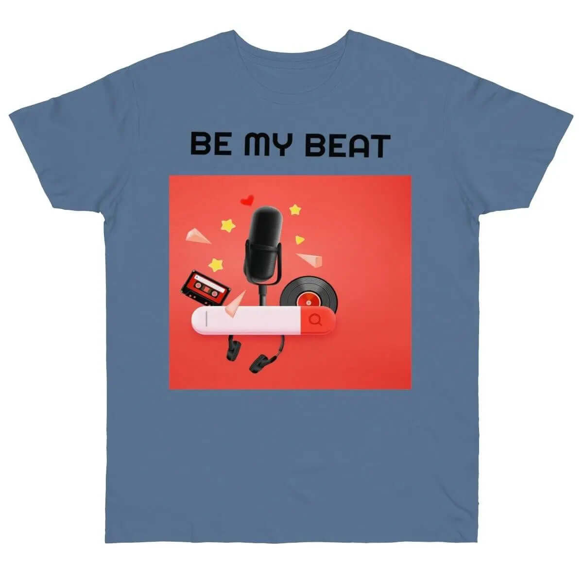 This Microphone shirt for music lovers is a unique custom t-shirt designed for people with personality. We source products from different brands, design and order the design to be printed with the help of renowned print-on-demand suppliers.