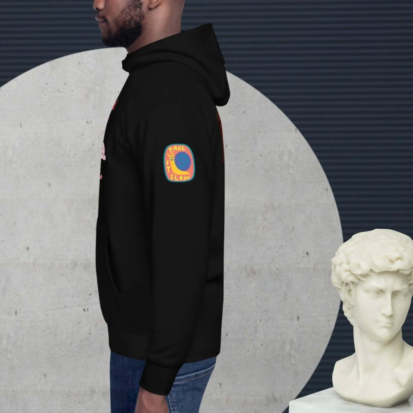 Unisex cotton hoodie for love couples is a customised hoodie made for you with an unique design with help of best print of demand suppliers to ensure better quality.