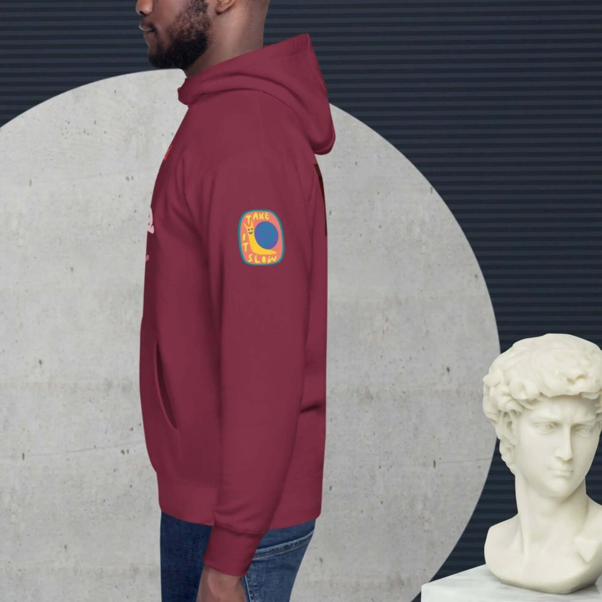 Unisex cotton hoodie for love couples is a customised hoodie made for you with an unique design with help of best print of demand suppliers to ensure better quality.